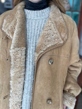 Load image into Gallery viewer, Vintage Shearling Suede Coat

