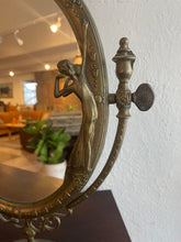 Load image into Gallery viewer, Vintage Art Nouveau Brass Mirror
