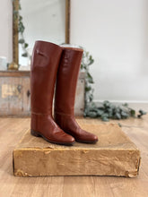 Load image into Gallery viewer, Vintage Army Navy Leather Riding Boots
