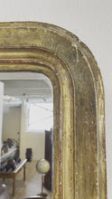 Load and play video in Gallery viewer, Antique French Louis Mirror

