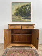 Load image into Gallery viewer, Antique Mexican Pine Credenza with Key
